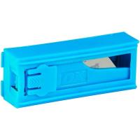 PACK DE 100 CUCHILLAS OX PARA CÚTER PROFESIONAL: OX Pro 10 Paquetes de 10 cuchillas y dispensador de cuchilla de servicio pesado - details 0