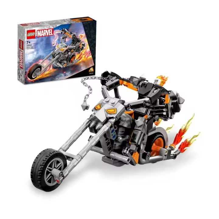 LEGO Marvel Super Heroes 76245 Meca y Moto del Motorista Fantasma edad 7+ número de piezas 264 23L76245 - 1