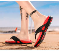 Sandalias De Playa Para Hombre Verano Con Masaje Granulada Cómodas Casual Para Casa Y Baño Zapatillas De EVA Talla Verdadera - details 11