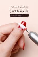 Taladro Eléctrico Para Uñas Herramienta Profesional Con 6 Cabezas De Grueso Y Anillo De Arena Para Manicura Y Peluquería De Animales - details 1