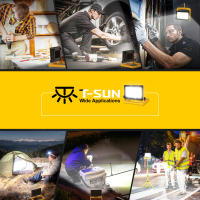 Luz De Trabajo Portátil 60W 5400LM Con Soporte Plegable Y Luz LED Super Brillante 112LEDs Magnética Rotatable Para Sitio De Trabajo Al Aire Libre Pesca - details 6