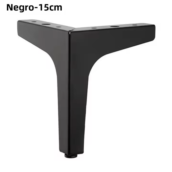 Pies De Muebles Metálicos Modernos Triangulares Para Sofá Silla Armario Y Mesa De Centro Reemplazo Fácil Antideslizantes Resistentes Al Desgaste - 1