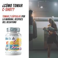 AS AMERICAN SUPLEMENT American Suplement | C Shot - Vitamina C | 120 Cápsulas | Aporte Extra de Energía y Sistema Inmunológico - details 2