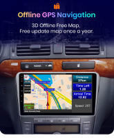 AWESAFE inalámbrico CarPlay Android Auto Radio para Toyota Avensis T250 2 2002 - 2008 coche reproductor multimedia GPS 2 din autoradio volante controles RDS Bluetooth - details 10