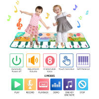 Teclado Musical Para Niños 80x30cm Alfombra De Música Multifuncional Con 8 Sonidos De Animales Juguete Educativo Para Bebés Y Niños De 3 a 6 Años - details 14