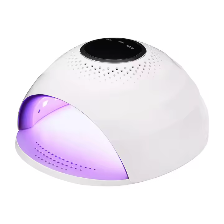 DAM. Estación de secado de uñas UV ultravioleta. Encendido automático, de 84W, con 42 lámapras LED. Para esmaltes especiales tipo semipermantente, acrílico, etc. 30x22x10 cm - 1
