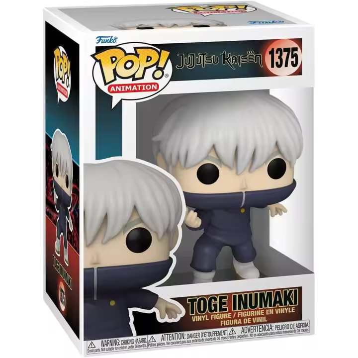 Funko Pop- Toge Inumaki De Jujutsu Kaisen- Nº1375 - 1