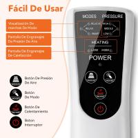 Cecodadi-Botas de Presoterapia 3 en 1 con Calor: Masaje Compresivo, Terapia Térmica y Control Circulatorio para Rehabilitación en Casa - details 5
