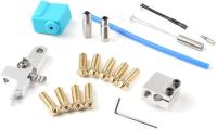 Kit de extrusor Calentador de manguera Manguito de silicona Manguito de cuello y mango Termistor Calentador de brazo loco DIY Profesional Cok Genius Boquilla Impresora 3D Herramienta de reparación para artillería Sidewinder X1 - details 1