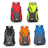 Mochila De Viaje Grande 40L De Poliéster Para Hombres Y Mujeres Con Cinta Reflejante Para Senderismo Y Viajes Color Variado Tamaño 30x19x51cm - details 8