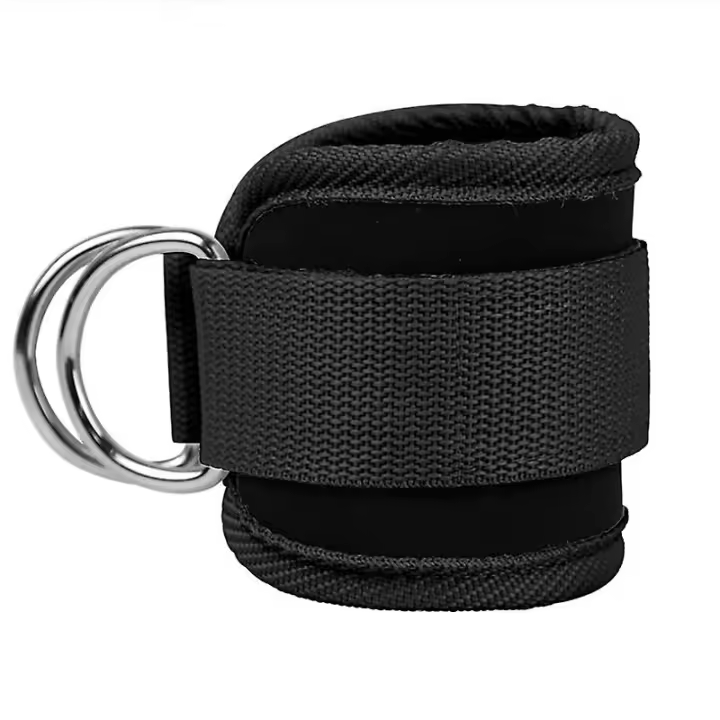 Ankle Strap For Cable Machines - Padded Gym Cuff For Kickbacks Glute Workouts - 1