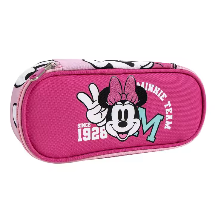 CERDA Estuche Portatodo Ovalado Minnie Color Fucsia - 1