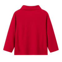 Camisa POLO Para Niños Y Niñas De Color Sólido Moda Deportiva Casual Con Mangas Cortas Cómoda Para Verano Talla True Fit - details 12
