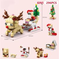 Calendario De Advenimiento De Navidad Con Bloques De Construcción 2024 Incluye Bloques De Casa De Navidad Tren De Santa Claus Regalo Para Niños Y Niñas Edad Recomendada 3-6 Años Material Plástico - details 8