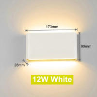Lámpara De Pared LED Impermeable IP65 Para Exterior Y Interior Iluminación Moderna Para Dormitorio Sala De Estar Jardín Puerta - details 2