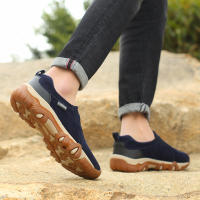 Zapatos De Cuero Para Hombre Casual Transpirables Mocasines De Senderismo No Slip Para Exterior Zapatos De Deporte Para Adultos - details 18