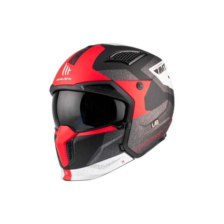 Casco De Moto Trial Streetfighter Sv S Totem -06 Mt Helmets