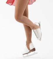 STD SKATES - PRIMAVERA - MEDIAS IMPERMEABLES PARA PATINAJE ARTÍSTICO - TECNOLOGÍA 3D - REALZA PIERNAS - BEIGE - details 0
