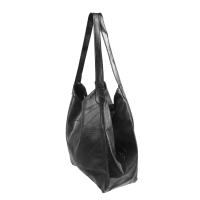 Bolso de hombre de cuero de PU a la moda con Cremallera de gran capacidad, Negro, Talla libre W - details 3