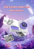 Cámara Digital Para Niños 1080P HD Con Lente Doble Regalo Con Papel De Impresión Stickers Y Bolígrafos Cámara Selfie Con Tarjeta SD De 32G - details 4