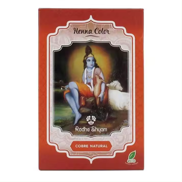 Henna Cobre para Cabello 100g - Radhe Shyam - 1