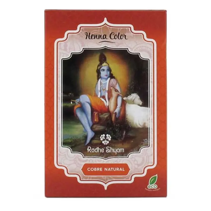 Henna Cobre para Cabello 100g - Radhe Shyam - 1