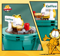 Bloques De Construcción Para Niños Garfield Serie Vida Familiar Figuras De Anime Gato Cartoon Modelo DIY Juguetes Regalos De Fiestas - details 6