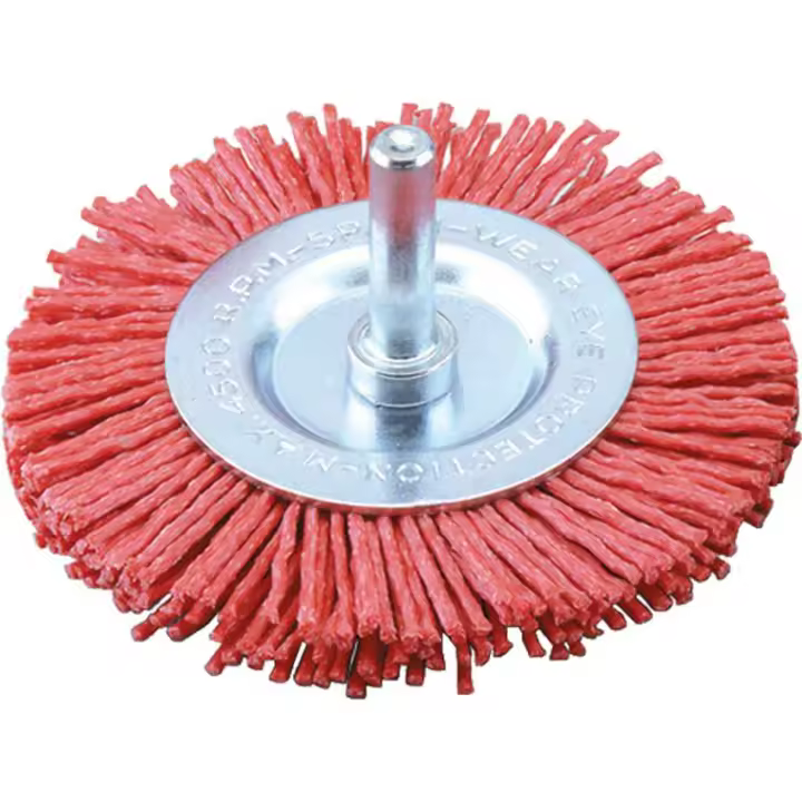 CEPILLO TALADRO ABRASIVO ROJO SUMINISTROS INDUSTRIALES ALTA CALIDAD - 1