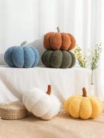 Cojín De Tofú De Halloween Suave Y Algodón Para Decoración De Habitación Y Niños Muñeco De Plantas Suavizante En Forma De Calabaza Decorativo Y Cómodo - details 5