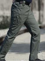 Pantalones De Invierno Para Hombres Con Aislamiento Grueso Y Terciopelo Pantalones De Asalto Camuflaje De Capucha Suave Táctica IX7 - details 0