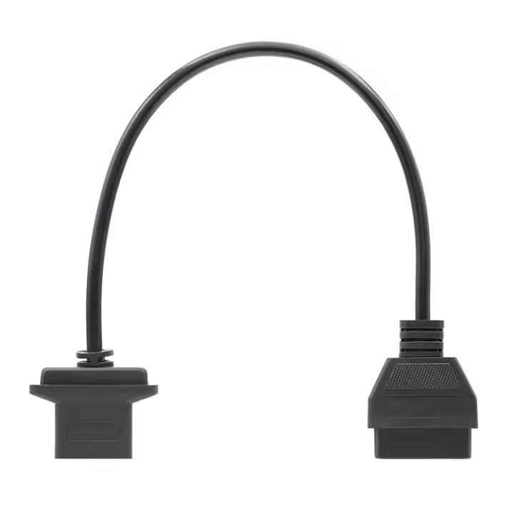 El cable de conversión OBD2 de 6 pines a 16 pines es adecuado para cables adaptadores de automóviles antiguos - 1