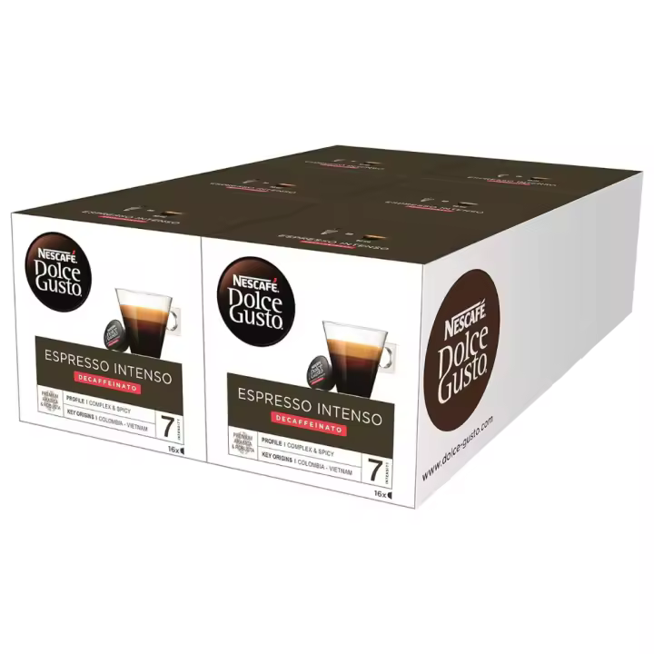 Descafeinado Espresso Intenso  pack 96 cápsulas Nescafé Dolce Gusto - 1