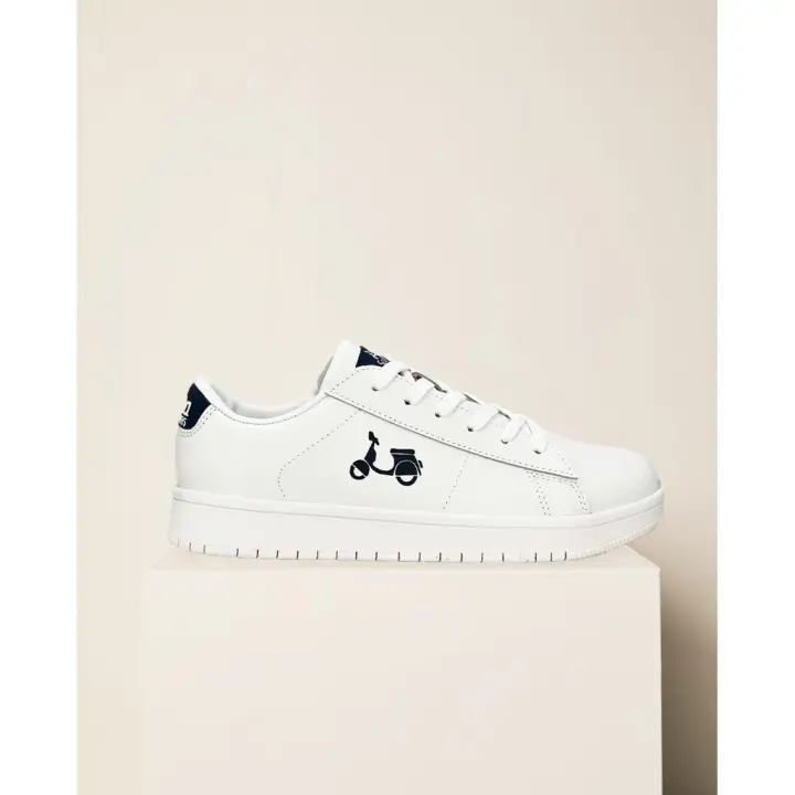 Sneaker Leather Sport Blanca - Scotta - 1