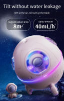Lámpara De Ambiente Recargable LED Astronauta Capsula Espacial Regalo Para Niños Decoración De Habitación Luz Nocturna USB Plug in - details 3