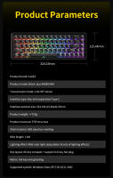 Teclado Mecánico Inalámbrico AJAZZ AK680 MAX Con Switches Magnéticos Tres Modos Para Gaming Y Esportes Grabado En Radium Coreano Multicolor USB - details 8