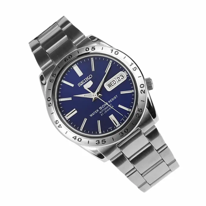 Seiko Watches Reloj Automático Hombre Seiko SNKD99K1 Dial Azul 37mm Correa Acero 50m Water Resist - 1