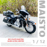 Maisto 1:12 Motocicleta Harley 2013 FLHTK ELECTRA GLIDE ULTRA LIMITED Vehículo De Colección a Escala Juguetes Para Adultos Y Niños Desde 7 Años Material Metálico Sin Batería - details 0