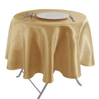 Mantel De Seda Para Celebraciones Mantel Redondo Y Rectangular Para Bodas Restaurante Cumpleaños Banquete Decoración De Mesa Resistente Al Agua Y Aceite - details 5