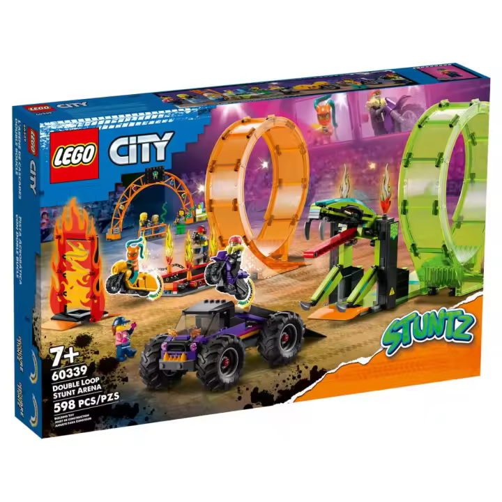 Lego City Stuntz Pista Acrobática con Doble Rizo 60339 Lego city LEGO - 1