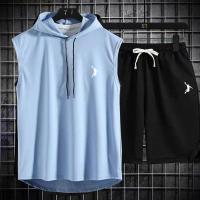 Nueva Camiseta De Hombros Musculosos Para Hombres Verano Sin Mangas Para Gimnasio Y Fitness Estilo Hip Hop Sudadera Conjunto De Alta Calidad Casual Daily - details 6