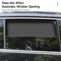 Cortina De Ventana Para Coche Con Adhesión Fuerte Y Absorción De Ventanas Negras Aislante De Calor Y Luz Accesorios De Film Automotriz - details 2