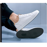 Zapatos De Cuero Genuino Para Hombre Moda Casual Suela Suave Para Caminar Formal Negocios Oficina Tenis Clásicos Casuales Transpirables Con Cordones - details 6