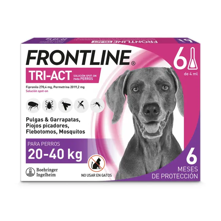 Pipetas para perro grande de 20 - 40 kg 3 pip - 1