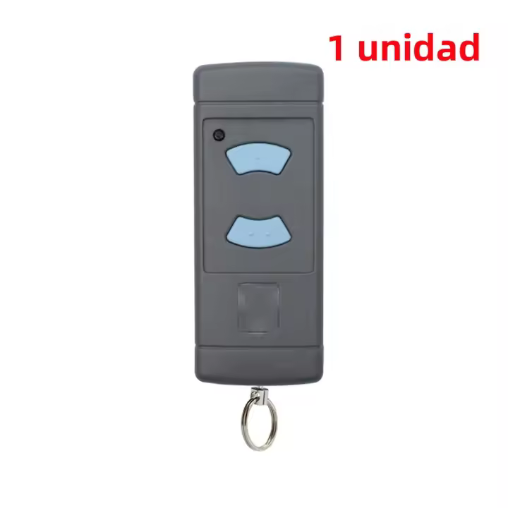 Control Remoto Para Puerta De Garaje HORMANN HSE2 HSE4 HSM2 HSM4 HS2 HS4 Botón Azul 868MHZ Con Batería Incluida - 1