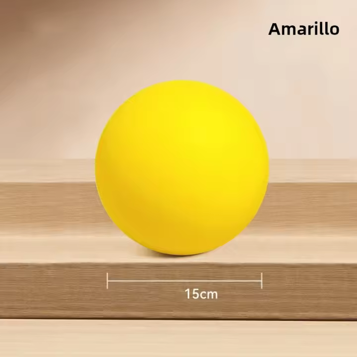 Bola De Baloncesto Silenciosa Para Entrenamiento Interior Pequeña Bola De Cuero Y Esponja Juguetes Infinitos Para La Infancia Bola De Patas Para Niños Y Adolescentes - 1