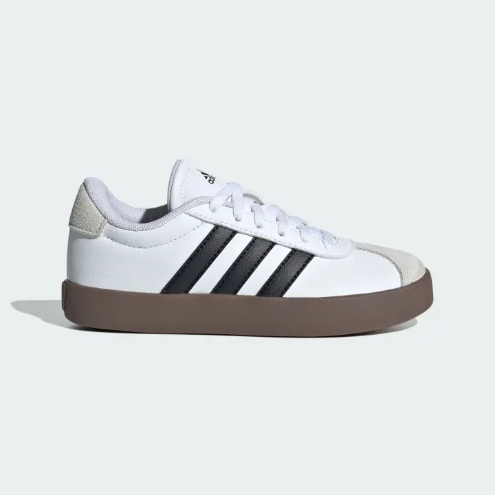 Zapatilla Sneaker Junior Adidas Vl Court I25 Blanco Negro Adzpji2562Ad - 1