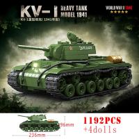 Bloques De Construcción Militar Sherman M4A3 Tanque Medio UK Churchill KV-1 Panzer IV T-34 Juguetes Educativos Para Niños Regalos Para Adultos - details 5