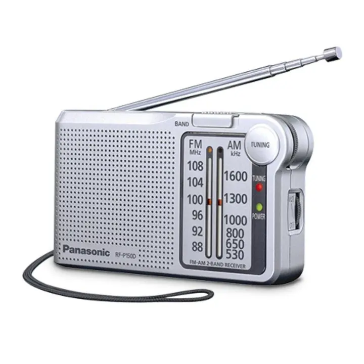 Radio Portátil Panasonic RF-P150D/ Plata - 1