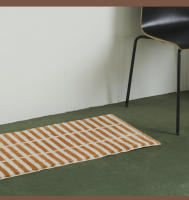 Carpetas Retro Cuadadas Tejidas 50x150CM Alfombra Suave Para Piso De Dormitorio Puerta Antideslizante Para Baño Decoración De Piso - details 4