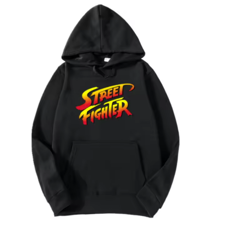 Sudadera Premium Street Fighter Calidad Premium 300 grs Unisex - 1